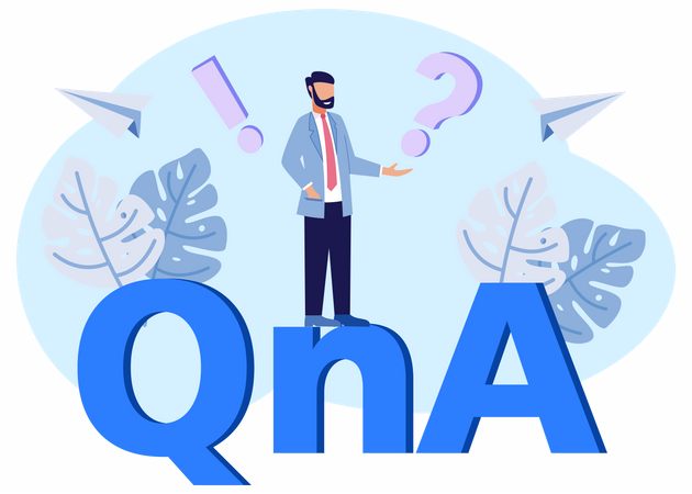 Q and A  Illustration