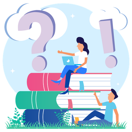 Q and A  Illustration