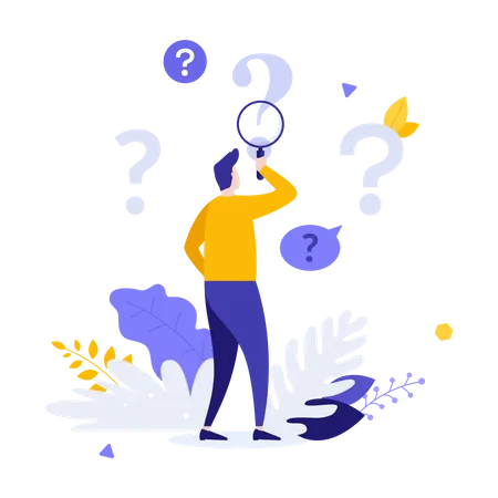 Q And A Service Illustration