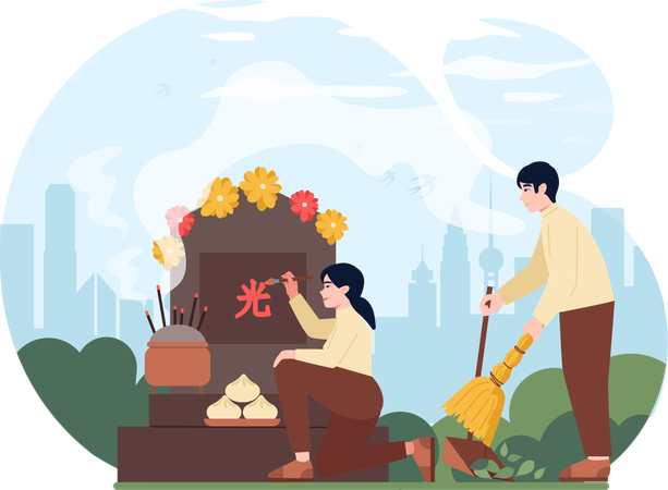 Qingming_festival5  Illustration