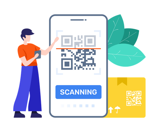 Qr Scanner  Illustration