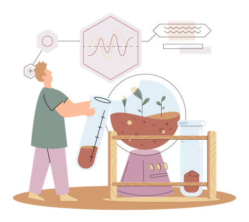 Qualité de la végétation du sol  Illustration