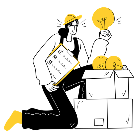 Quality Control Check  Illustration