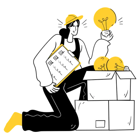 Quality Control Check  Illustration