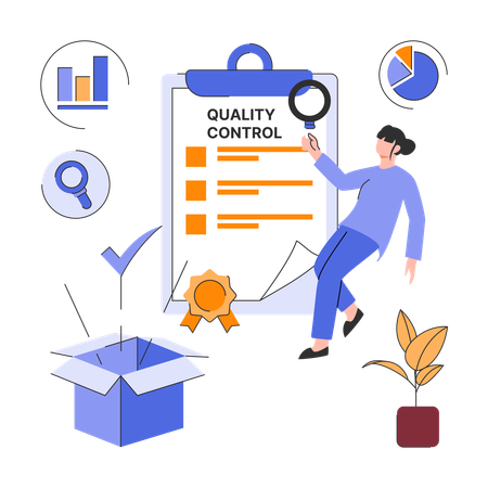 Quality Control  Illustration