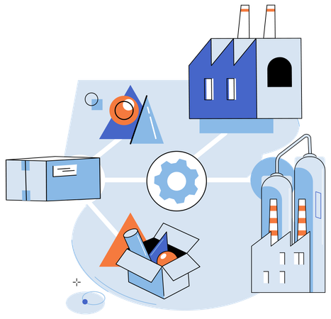 Quality control measures in place to maintain product standards  Illustration