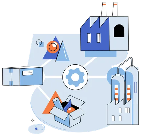 Quality control measures in place to maintain product standards  Illustration