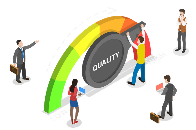 Quality management and improvement  Illustration