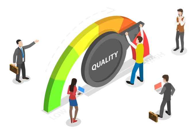 Quality management and improvement  Illustration