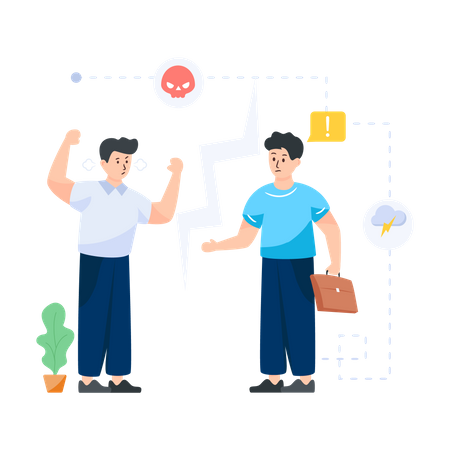 Quarrel  Illustration