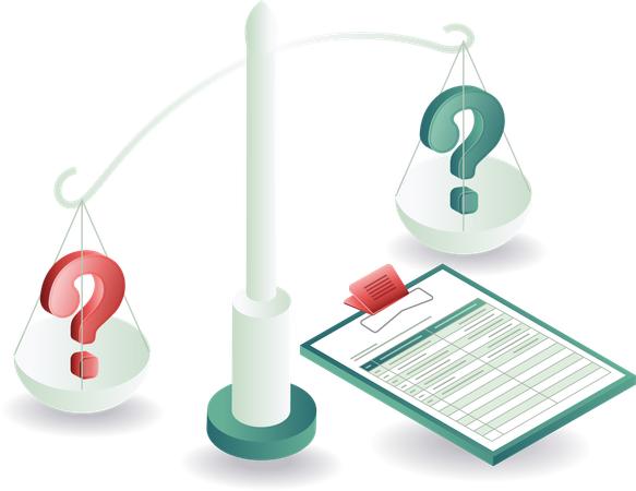 Questimark lei justiça  Ilustração