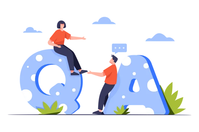 Question and Answer Illustration