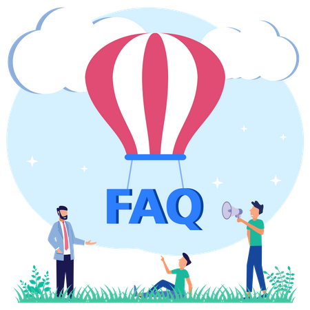 Question And Answer Illustration
