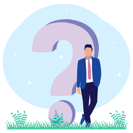 Question And Answer  Illustration
