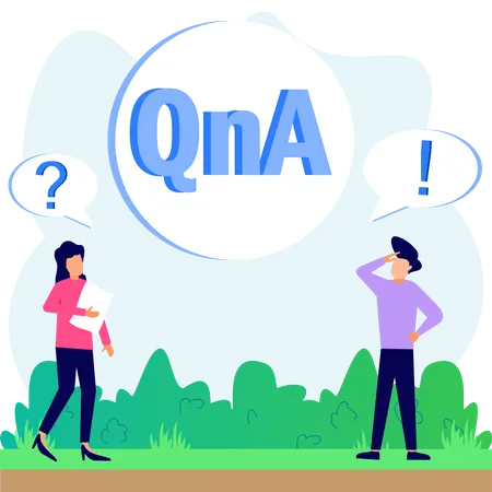 Questions et réponses  Illustration