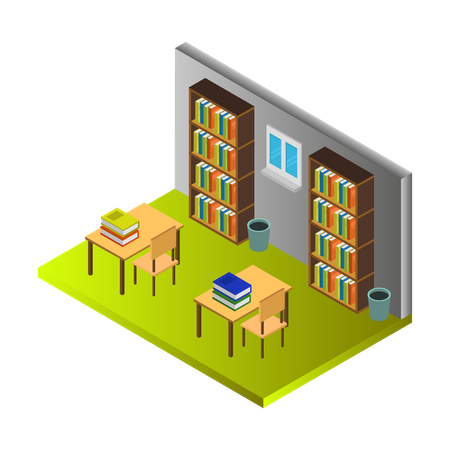 Quiet space  Illustration
