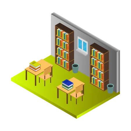 Quiet space  Illustration