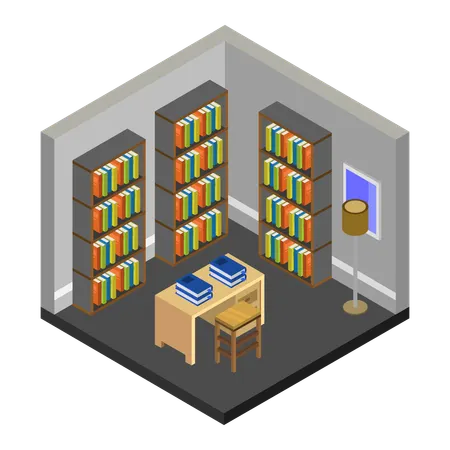 Quiet space  Illustration