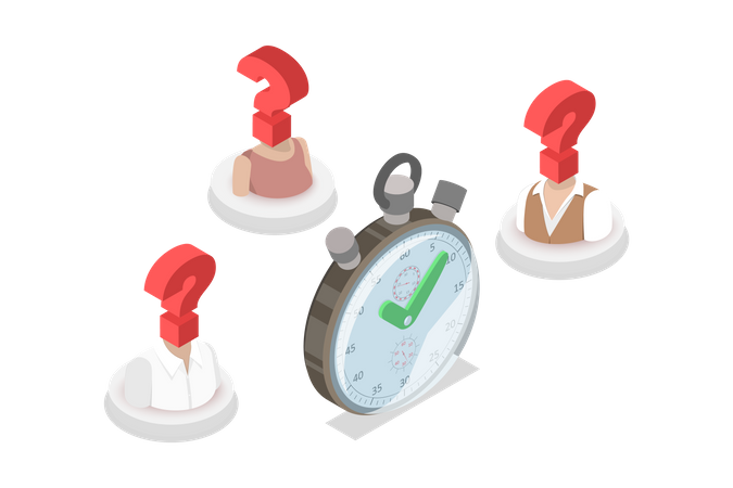 Quiz Timer  Illustration