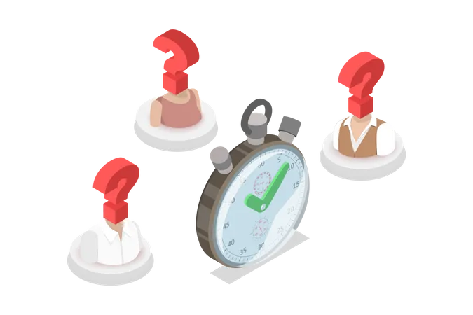 Quiz Timer  Illustration