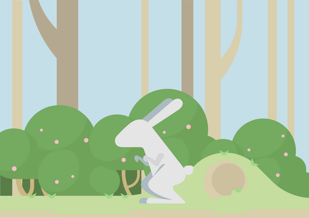 Rabbit Illustration