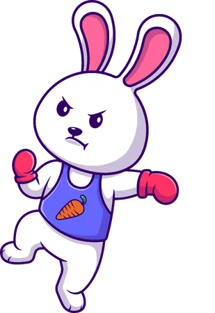 Cute Rabbit Cute Bunny Illustration
