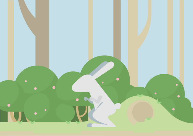 Rabbit  イラスト