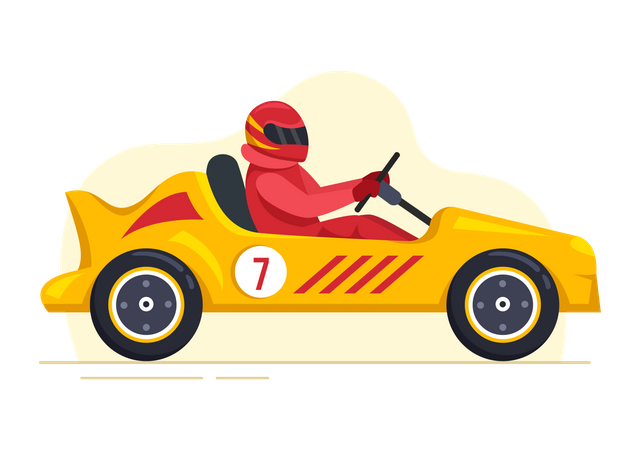Racing Game  イラスト
