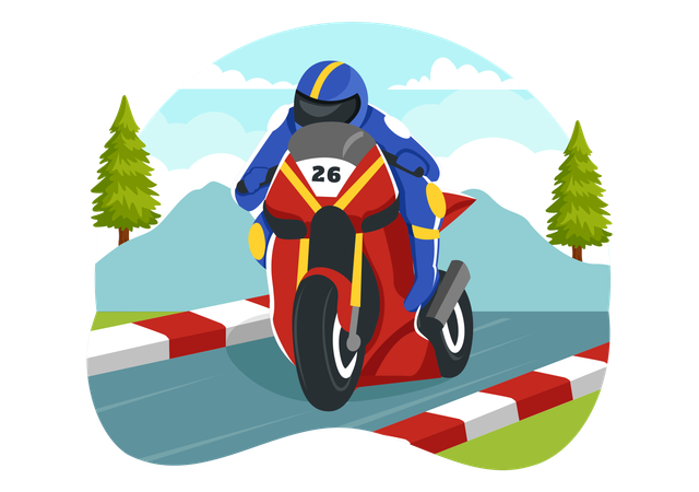 Racing Motosport  イラスト