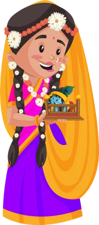 14 Radha Rani Illustrations - Free in SVG, PNG, EPS - IconScout