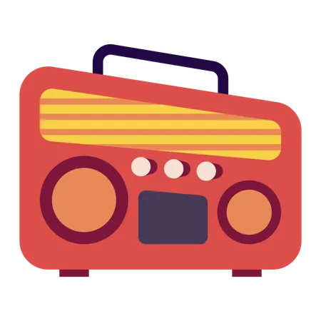 Radio  Illustration