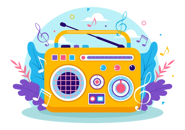Radio Song  Illustration