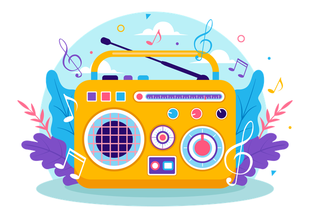 Radio Song  Illustration