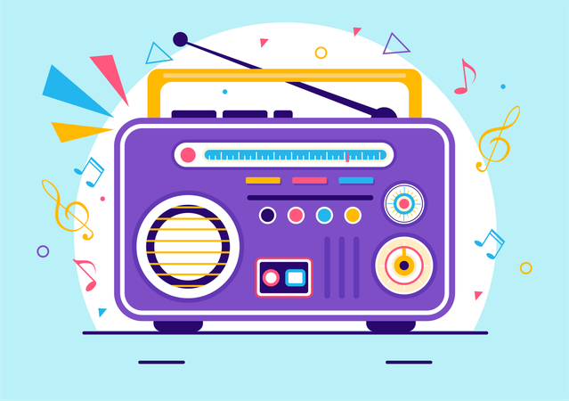 Radio Song  Illustration