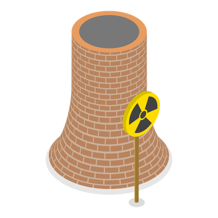 Radioactive Waste  Illustration