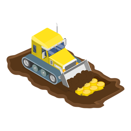 Radioactive Waste management  Illustration