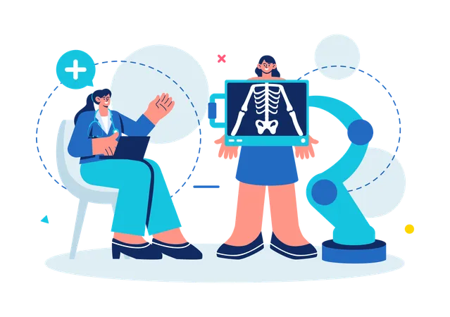 Radiographic Examination  Illustration