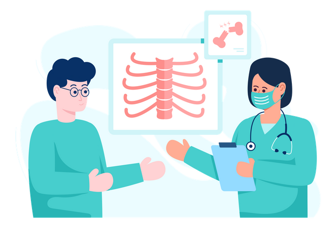 Radiologist  Illustration