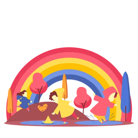Rainbow  Illustration