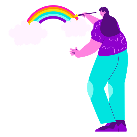 Rainbow  Illustration