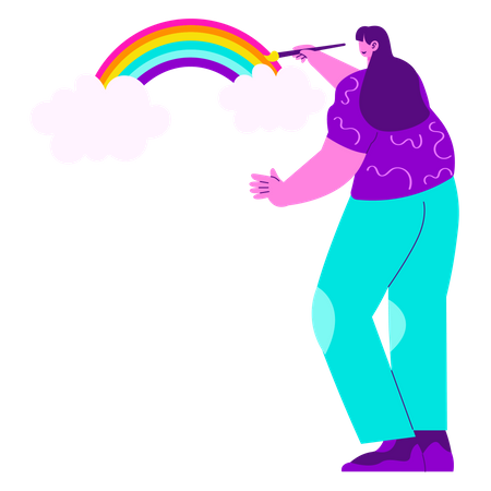 Rainbow  Illustration