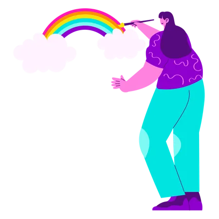 Rainbow  Illustration