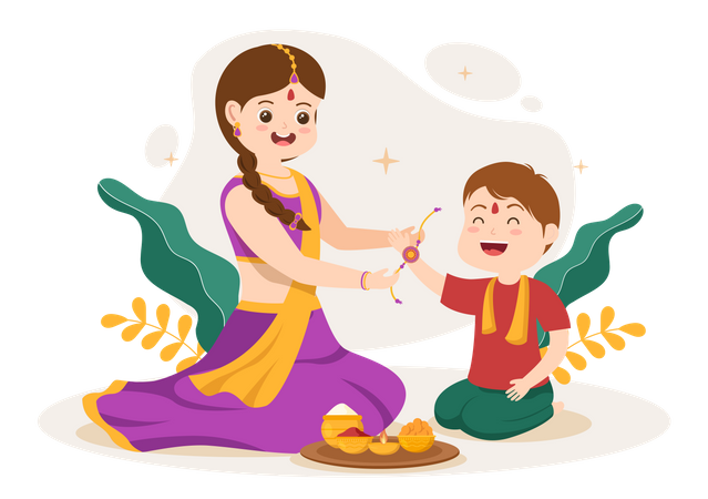 Raksha Bandhan  Illustration