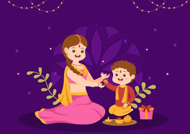 Rakshabandhan  Illustration