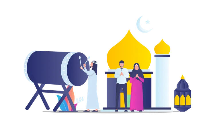 Ramadán  Ilustración