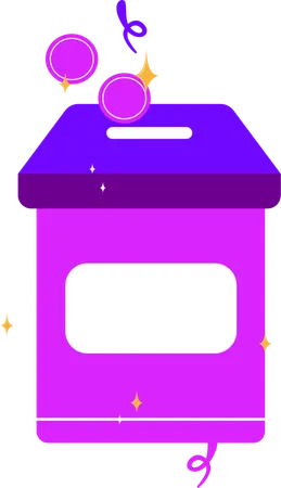 Ramadan Charity Box  Illustration