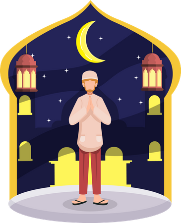 Ramadan day Illustration