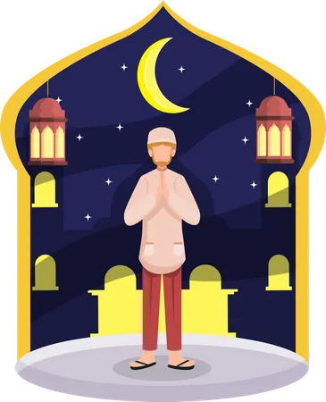 Ramadan day Illustration