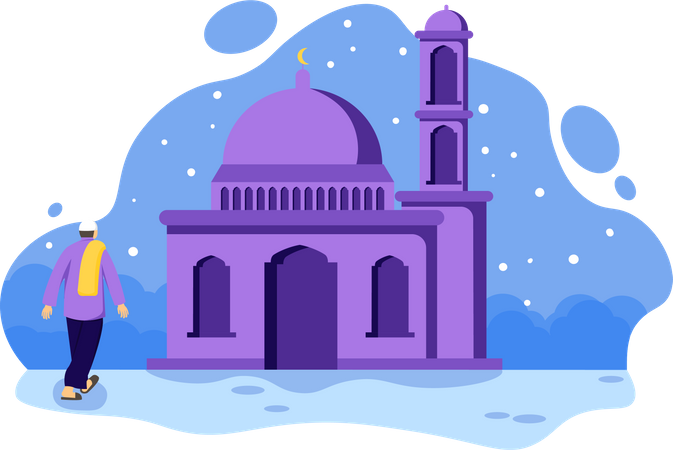 Ramadan-Feier  Illustration