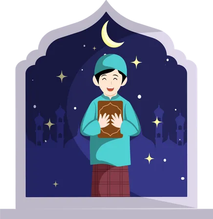 Ramadan-Feier  Illustration